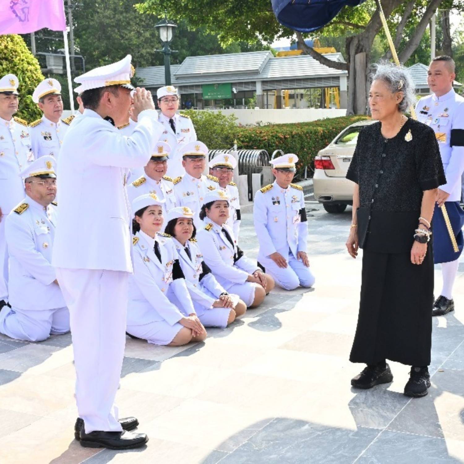 กลุ่มตรวจสอบภายใน ร่วมเข้าเฝ้ารับเสด็จ สมเด็จพระกนิษฐาธิราชเจ้า กรมสมเด็จพระเทพรัตนราชสุดาฯ สยามบรมราชกุมารี